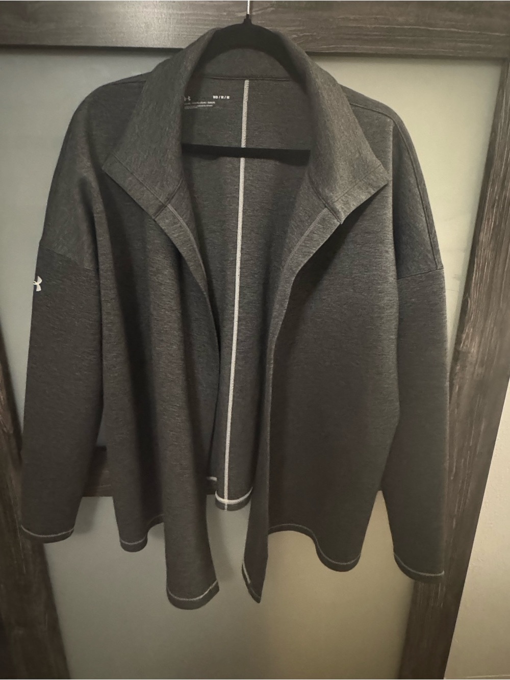 Under Armour Women's Dark Gray Open Jacket